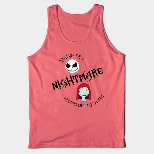 Nightmare Daydream Tank Top by KimbasCreativeOutlet